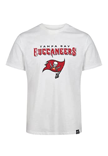 Recovered Tampa Bay Buccaneers White NFL Est Ecru T-Shirt - M von Recovered