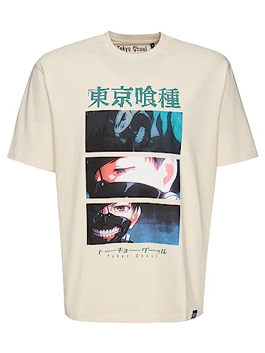 Recovered Tokyo Ghoul 4 Character Art Ecru T-Shirt by L von Recovered