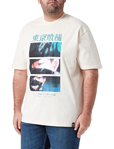 Recovered Tokyo Ghoul 4 Character Art Ecru T-Shirt by XXL von Recovered