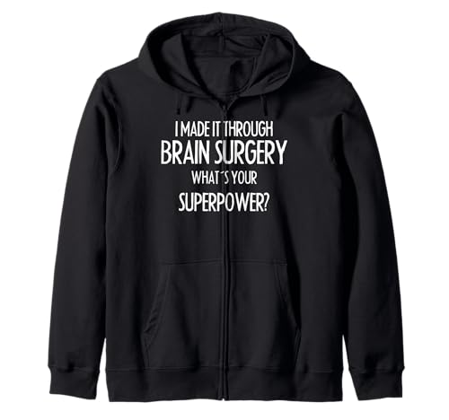 Gehirnchirurgie Gehirntumor Geschenk Shirt Männer Frauen Kinder Junge Mädchen Kapuzenjacke Gehirnchirurgie Gehirntumor Geschenk Shirt Männer Frauen Kinder Junge Mädchen Kapuzenjacke von Recovery Surgery Shirts