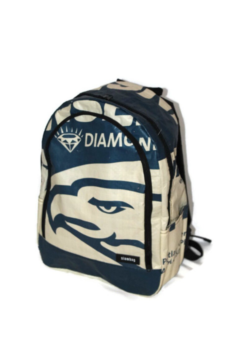 Rucksack Backpack Recyclingtasche Eco 43x29x14 cm Recycelt Recycled Upcycling Reisetasche Reisegepäck Schulrucksack Büchertasche Rucksack Backpack Recyclingtasche Eco 43x29x14 cm Recycelt Recycled Upcycling Reisetasche Reisegepäck Schulrucksack Büchertasche von RecycledCementbags