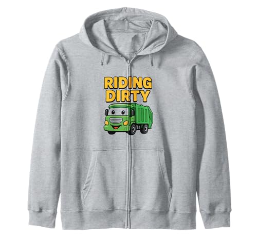 Fahren mit schmutzigem Müll und Recycling von Müllwagen für Kinder, Jungen und Kleinkinder Kapuzenjacke Fahren mit schmutzigem Müll und Recycling von Müllwagen für Kinder, Jungen und Kleinkinder Kapuzenjacke von Recycling Garbage Truck Apparel Co.