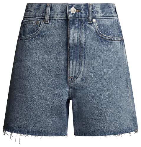 Red Bull Racing X Pepe Jeans Damen Boxy Shorts, Denim (Denim-R17), 32W von Red Bull Racing X Pepe Jeans