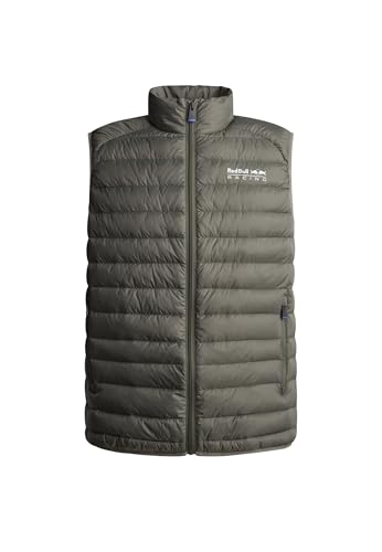 Red Bull Racing X Pepe Jeans Herren RBR Thinsulate Gilet Baby Jacke, Green (Regent Green), XS von Red Bull Racing X Pepe Jeans