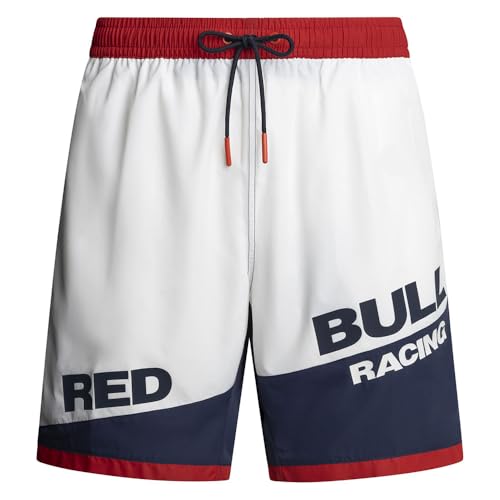 Red Bull Racing X Pepe Jeans Herren Rbr Block Surfer Shorts, Blau (Marineblau), Verschiedene Größen von Red Bull Racing X Pepe Jeans