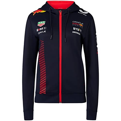 Red Bull Racing F1 Team Formula Frauen Zip Hoodie Offizielle Formel 1 - Blau - S von Castore