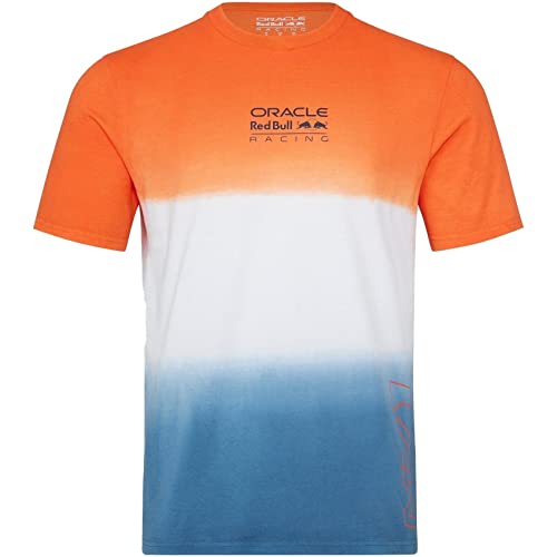 Red Bull Racing F1 Team Max Verstappen 1 Formel T-Shirt Offizielles Formel 1 - Orange - S von Castore