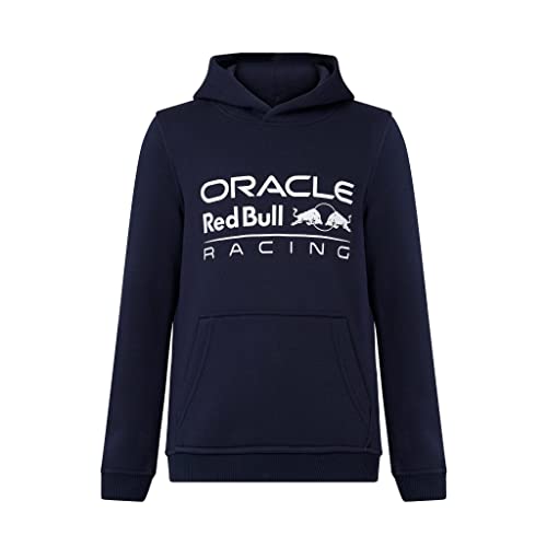 Red Bull Racing Hoodie Kapuzenpullover Aufdruck Logo Core Herren Männer - blau von Castore