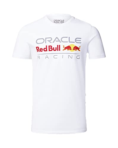 Red Bull Racing T-Shirt F1 Team Logo Offizielle Formel 1 Formel 1 – Blau – XXL, weiß von Red Bull Racing