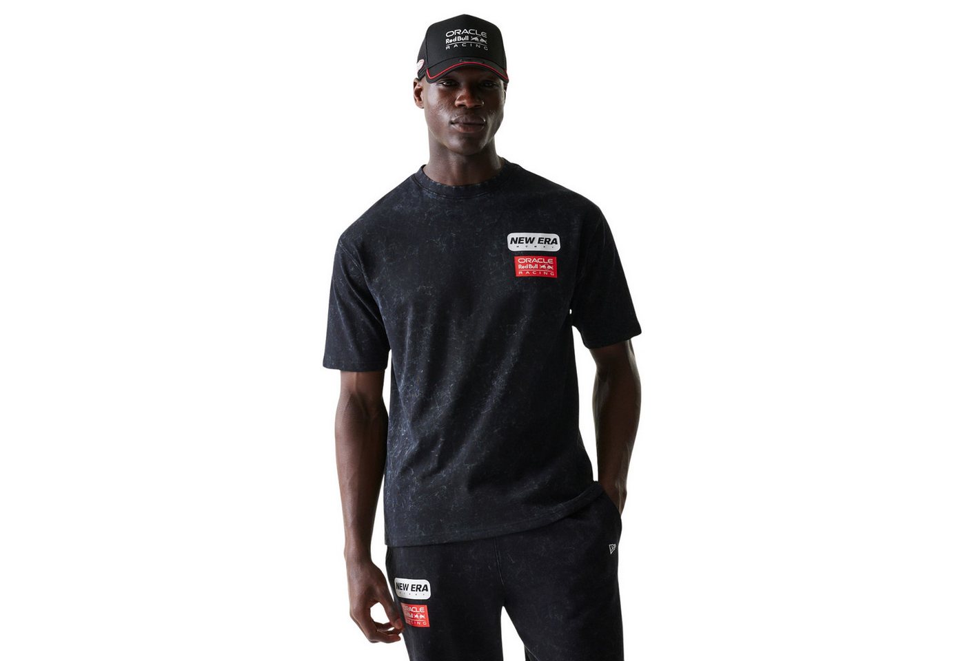 Red Bull Racing T-Shirt Red Bull Racing T-Shirt Linear New Era - schwarz von Red Bull Racing