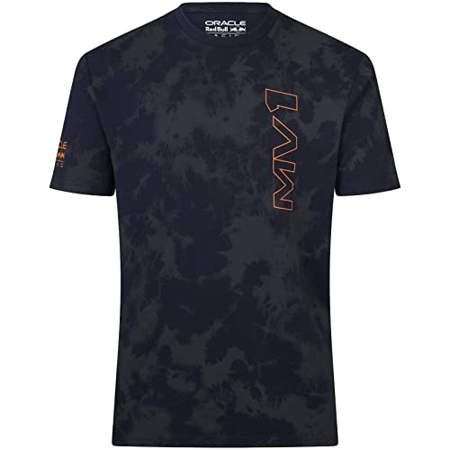 Red Bull Racing T-Shirt für Kinder F1 Team Max Verstappen 1 offizielle Formel 1, blau, 8 Jahre von Red Bull Racing