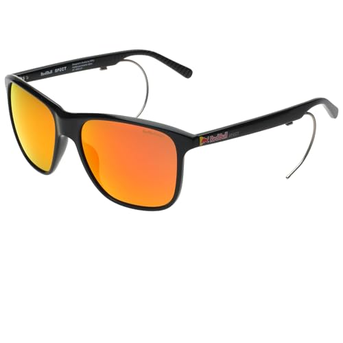 Red Bull Spect Eyewear Unisex Reach Sonnenbrille, Shiny Black, Large von Red Bull Spect Eyewear