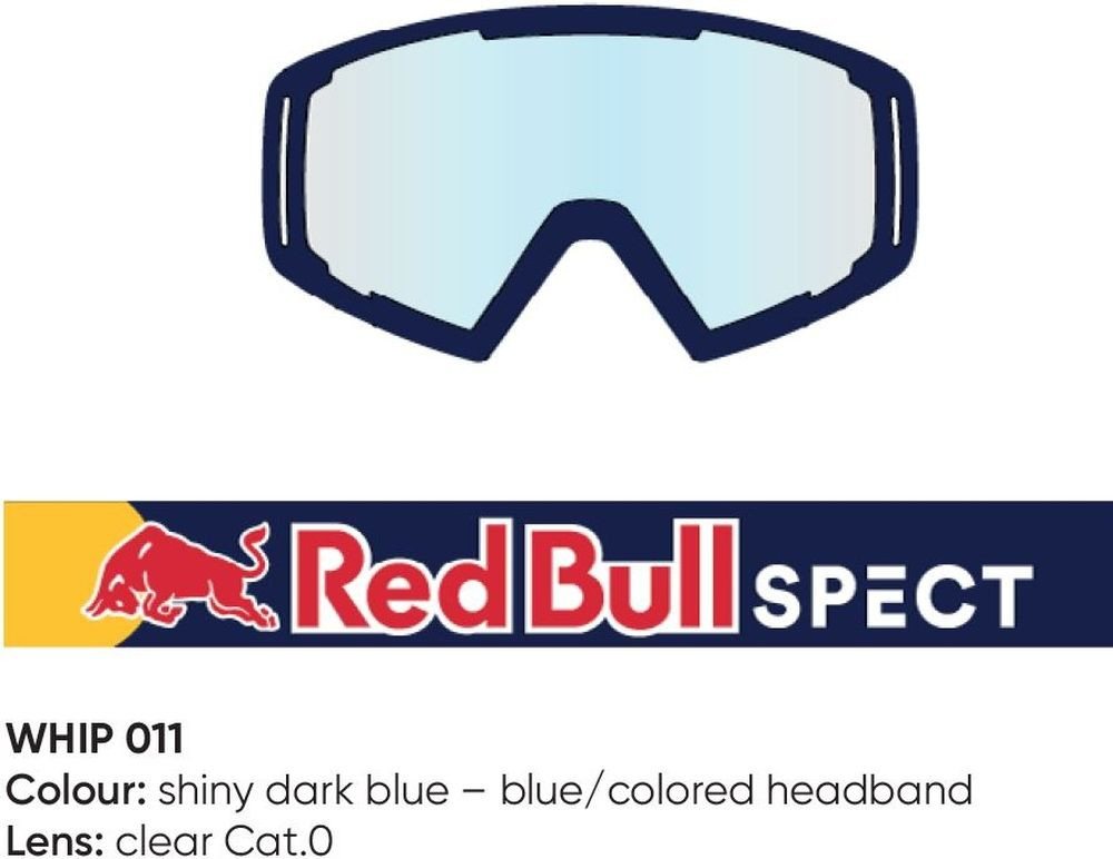 Red Bull Spect Sportbrille Red Bull Whip Mx Goggles Singel Lens Black/Blue Clear Red Bull Spect Sportbrille Red Bull Whip Mx Goggles Singel Lens Black/Blue Clear von Red Bull Spect