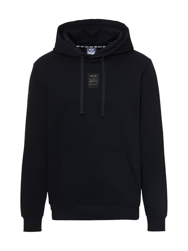 Red Bull – KTM Carbon Hoodie - Kängurutasche - Gerippte Bündchen und Saum - Herren - Größe L - Schwarz von Red Bull