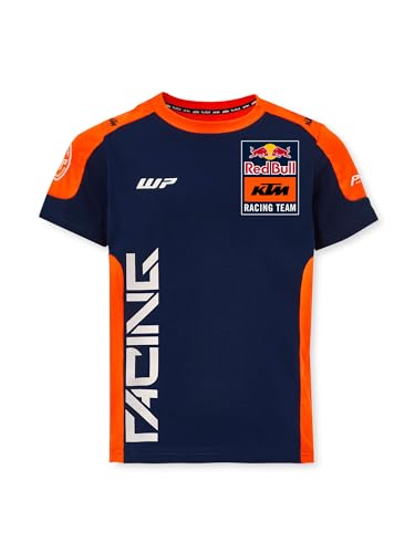 Red Bull – KTM Replica Team T-Shirt - Partnerlogos - Atmungsaktives Material – Kinder - 140 - Blau/Orange Red Bull – KTM Replica Team T-Shirt - Partnerlogos - Atmungsaktives Material – Kinder - 140 - Blau/Orange von Red Bull