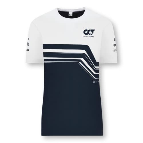 Scuderia AlphaTauri Official Teamline T-Shirt, Damen Large - Original Merchandise von Red Bull