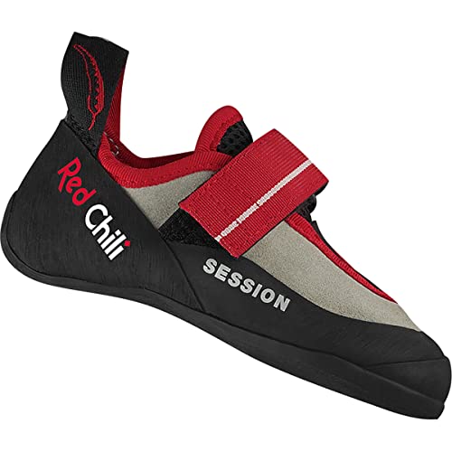 Red Chili Kinder Session 4 Kletterschuhe, Anthracite-red, EU 27-28 von Red Chili