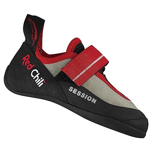 Red Chili Kinder Session 4 Kletterschuhe, Anthracite-red, EU 28 von Red Chili