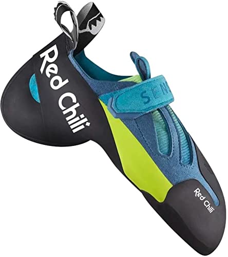 Red Chili Sensor Blau - Aggressiver Performance-orientierter High End Boulder- und Kletterschuh, Größe EU 41 - Farbe Pet von Red Chili