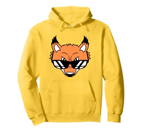 Fox Sonnenbrille Cool Looks Up Böse Augen Bad Fun Boy Cartoon Pullover Hoodie Fox Sonnenbrille Cool Looks Up Böse Augen Bad Fun Boy Cartoon Pullover Hoodie von Red Cool Fox Forest Smart Wild Cute Animal Lover