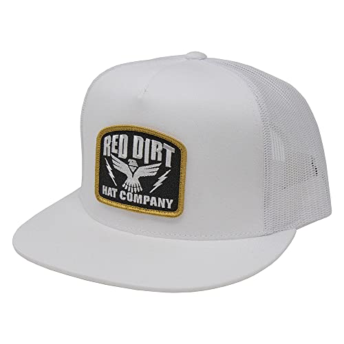 Red Dirt Hat Company Verstellbare Snapback-Mützen, Weiß – Thunderstruck Red Dirt Hat Company Verstellbare Snapback-Mützen, Weiß – Thunderstruck von Red Dirt Hat Company