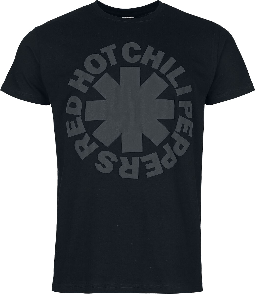 Red Hot Chili Peppers Classic Logo T-Shirt schwarz in L von Red Hot Chili Peppers