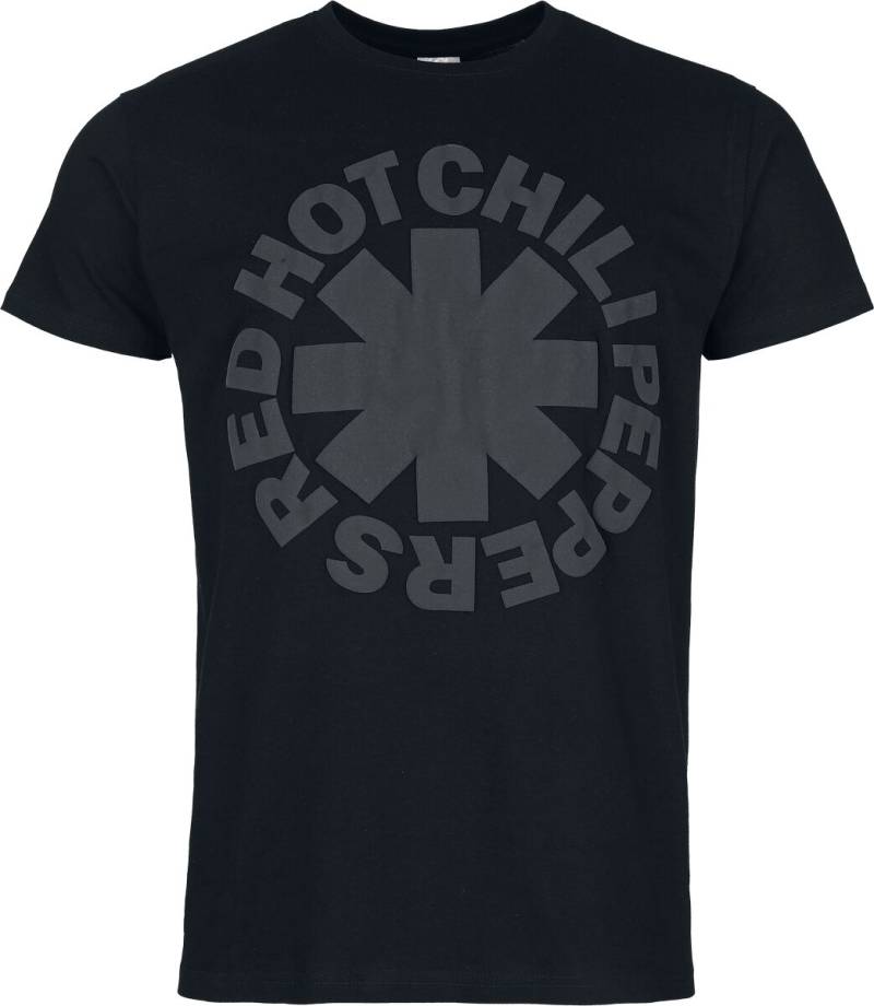Red Hot Chili Peppers Classic Logo T-Shirt schwarz in S von Red Hot Chili Peppers