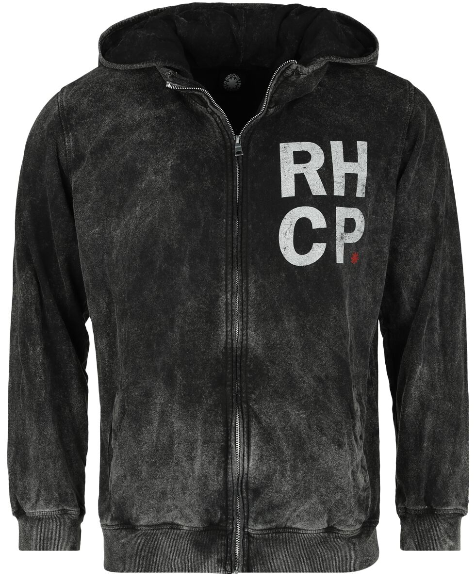 Red Hot Chili Peppers Crest Kapuzenjacke schwarz in L von Red Hot Chili Peppers