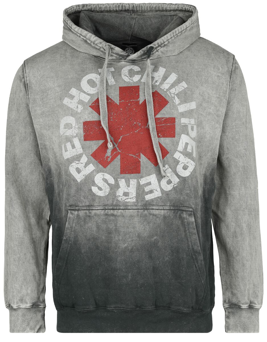 Red Hot Chili Peppers Kapuzenpullover - Crest - S bis XXL - für Männer - Größe M - dunkelgrau  - Lizenziertes Merchandise! von Red Hot Chili Peppers