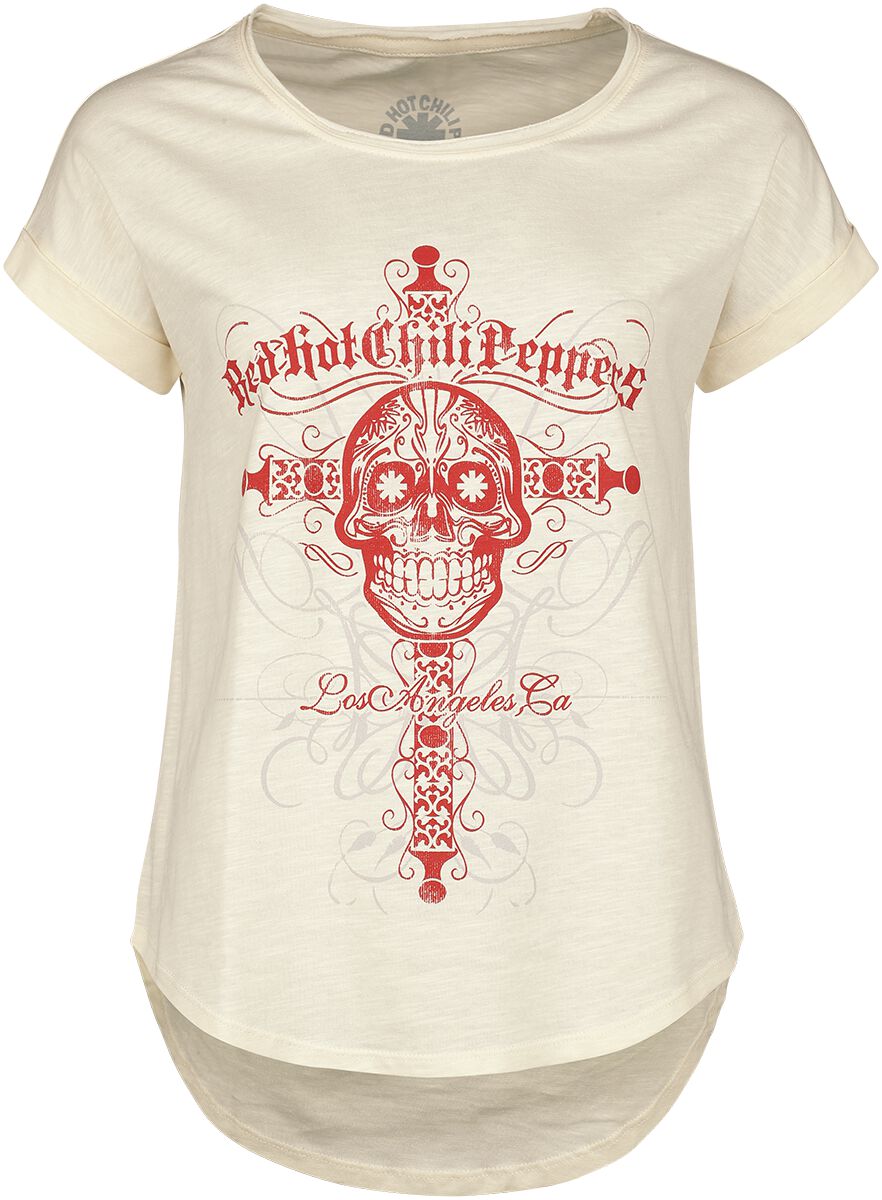 Red Hot Chili Peppers LA Skull T-Shirt beige in L von Red Hot Chili Peppers