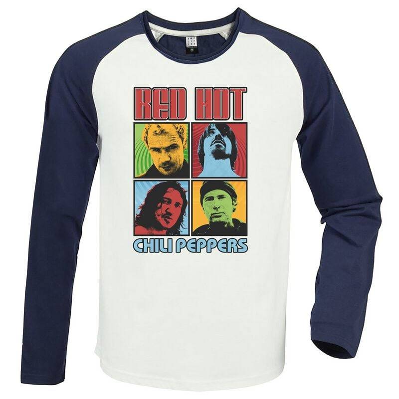 Red Hot Chili Peppers Langarmshirt - Amplified Collection - Squares - S bis 3XL - für Männer - Größe XXL - multicolor - Lizenziertes Merchandise! Red Hot Chili Peppers Langarmshirt - Amplified Collection - Squares - S bis 3XL - für Männer - Größe XXL - multicolor - Lizenziertes Merchandise! von Red Hot Chili Peppers