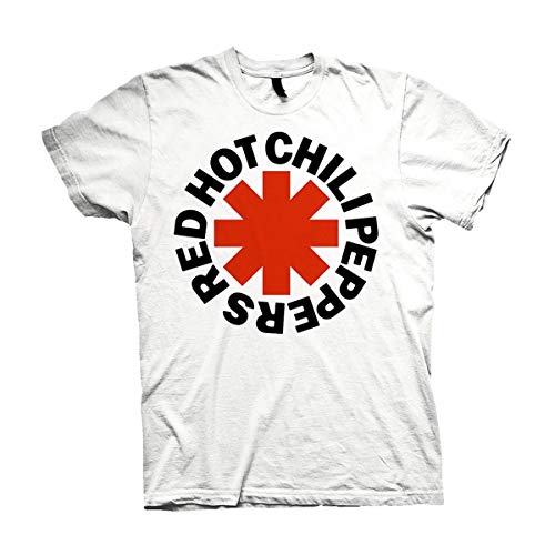 Red Hot Chili Peppers RED ASTERISKS T-Shirt S von Rock Off officially licensed products