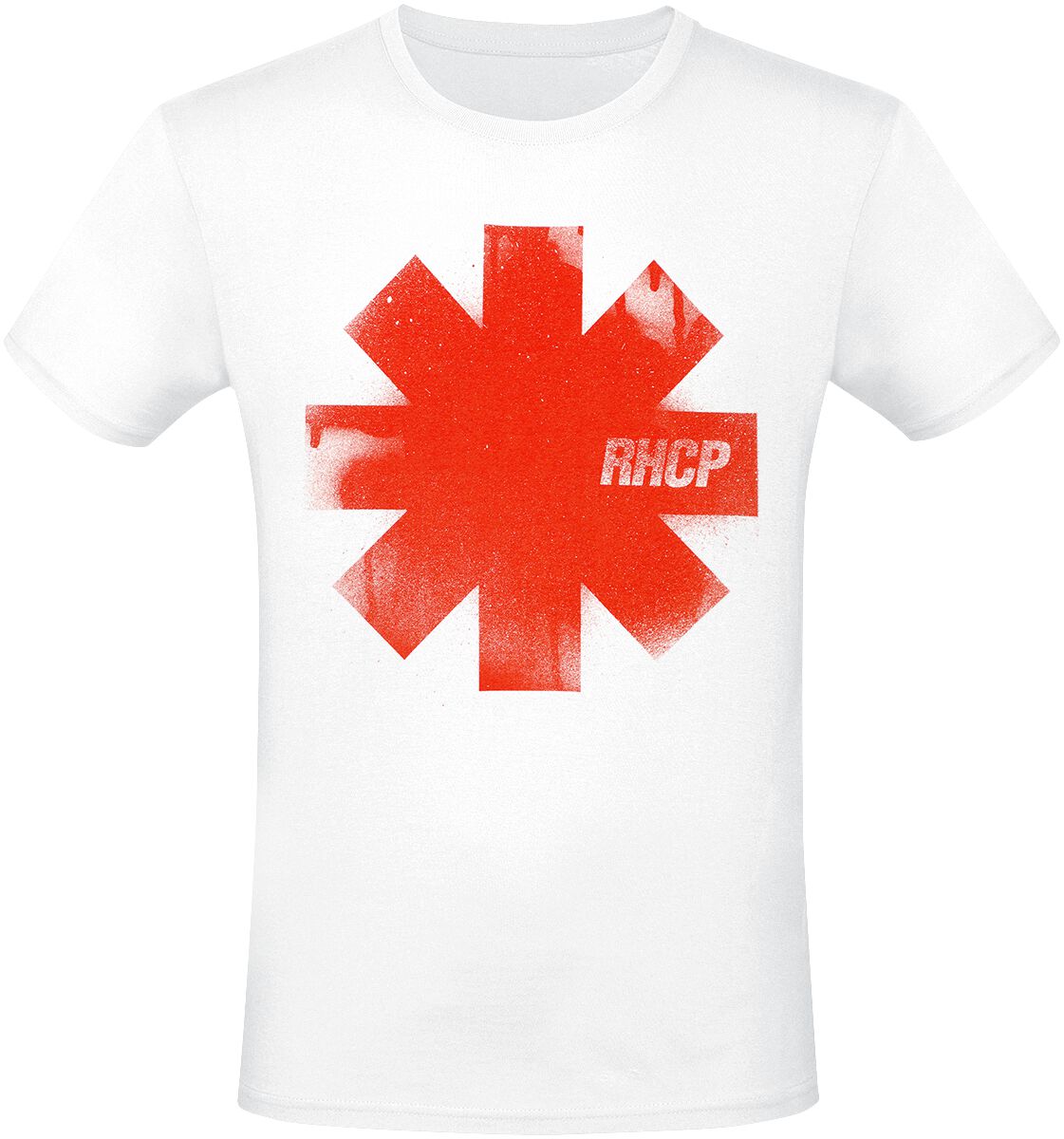 Red Hot Chili Peppers T-Shirt - Red Logo - S bis 3XL - für Männer - Größe 3XL - weiß  - Lizenziertes Merchandise! von Red Hot Chili Peppers