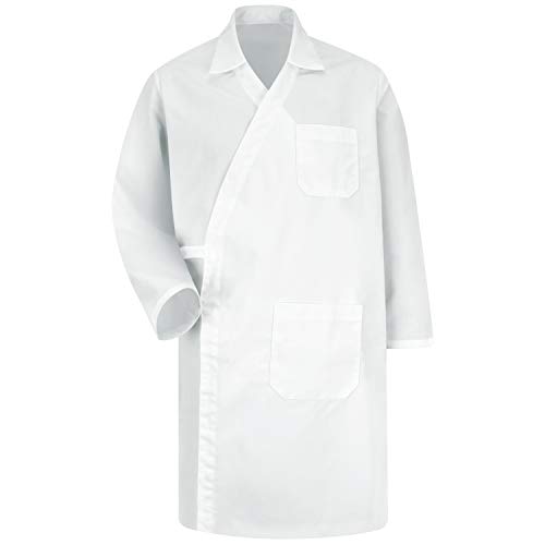 Red Kap Herren Rk Butcher Metzger Wrap, Weiss/opulenter Garten, 5XL von Red Kap