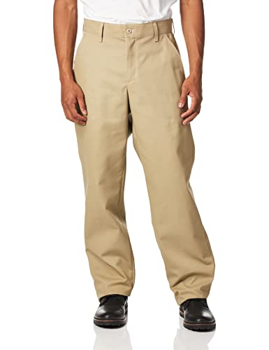 Red Kap Herren Stain Resistant, Flat Front Work Pants Arbeitshose, Khaki, 49 von Red Kap