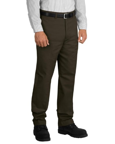 Red Kap Herren Stain Resistant, Flat Front Work Pants Arbeitshose, braun, 52 von Red Kap