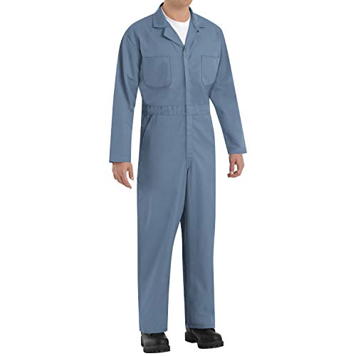 Red Kap Herren Twill Action Back Coverall Arbeitsoverall, Postbote (Postman), Blau, 42 von Red Kap