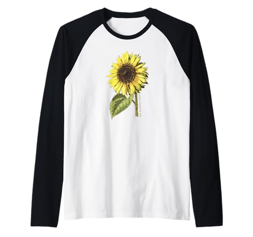Sonnenblumen-Shirts für Damen, Sommer-Tops, Sunshine Withn Raglan von Red Magnolia Lane