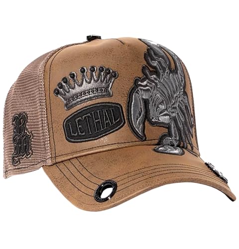 Red Monkey Lethal Scorpion RM1513 Trucker Snapback Hat Cap Red Monkey Lethal Scorpion RM1513 Trucker Snapback Hat Cap von Red Monkey Designs