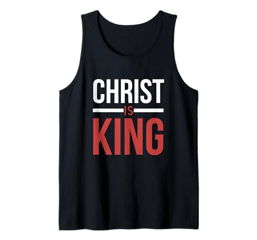 Jesus Christus ist König der Könige Herr der Herren Rev 19 16 Tank Top von Red Sea Party