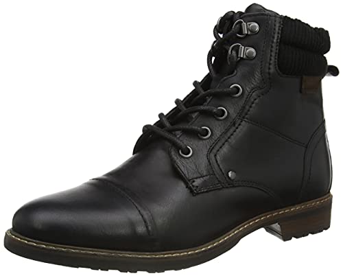 Thomas Crick Herren Hardy Biker Boots, Black, 43 EU von Thomas Crick