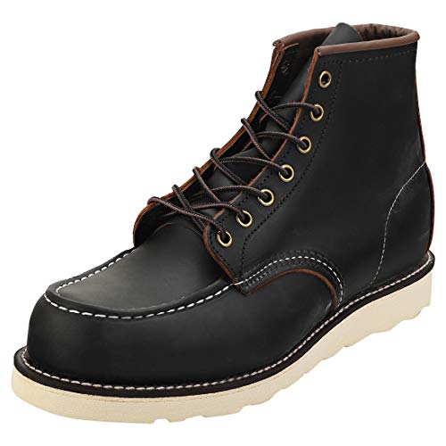 Red Wing 8849 Erbe Arbeit 6" Moc Toe Stiefel schwarz UK 10 von Red Wing