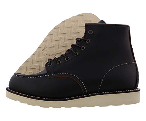 Red Wing 8849 Erbe Arbeit 6" Moc Toe Stiefel schwarz UK 9.5 von Red Wing