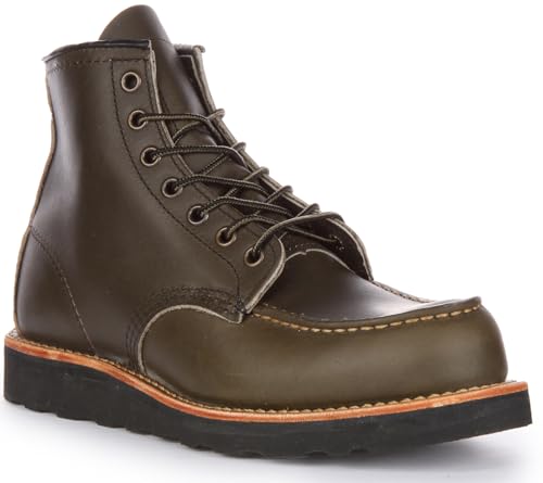 Red Wing Herren 6 Inch Classic Moc Toe Leder Alpine Stiefel 41.5 EU von Red Wing