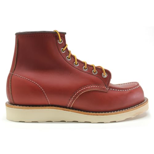 Red Wing Herren 6 Inch Classic Moc Toe Leder ORO Russet Stiefel 41.5 EU Red Wing Herren 6 Inch Classic Moc Toe Leder ORO Russet Stiefel 41.5 EU von Red Wing