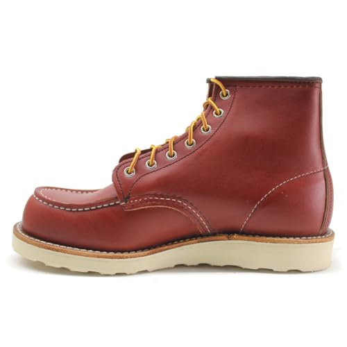 Red Wing Herren 6 Inch Classic Moc Toe Leder Oro Russet Stiefel 44 EU von Red Wing