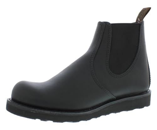 Red Wing Herren Classic Chelsea Leder Black Stiefel 42.5 EU von Red Wing