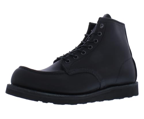 Red Wing Herren Classic Moc 8074 Leder Black Stiefel 43.5 EU von Red Wing