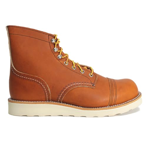 Red Wing Herren Iron Ranger 6 Inch Full Grain Leather ORO Stiefel 43.5 EU von Red Wing