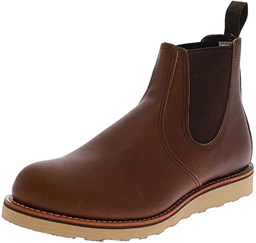 Red Wing Shoes Herren Chelsea Boots 3190 Stiefelette Lederschuhe Braun 43 EU von Red Wing